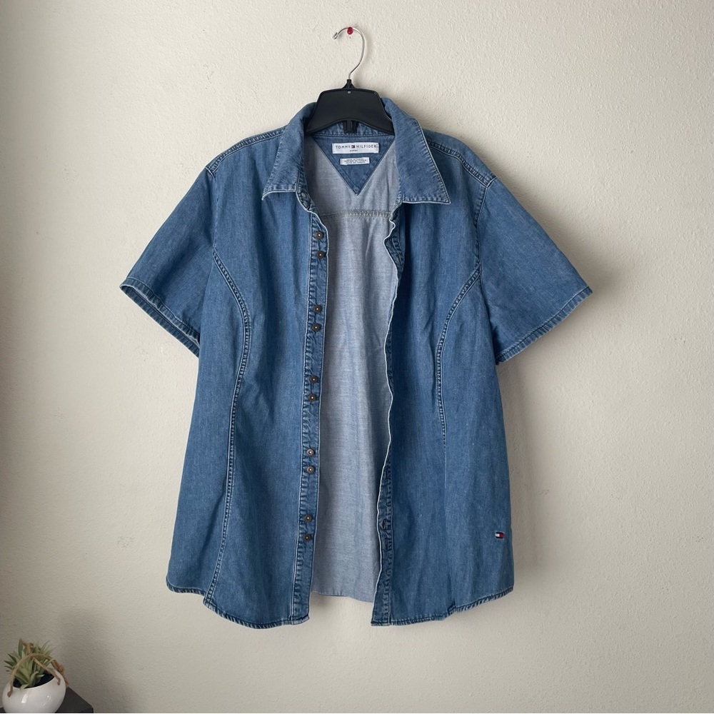 Tommy Hilfiger Blue Denim Shirt